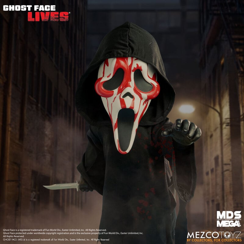 Scream Ghost Face 15~ MDS Mega Figure (Bloody)