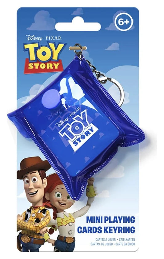 Toy Story Mini Playing Cards Keychain