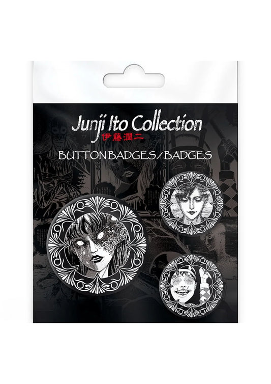 Junji Ito Badge Pack