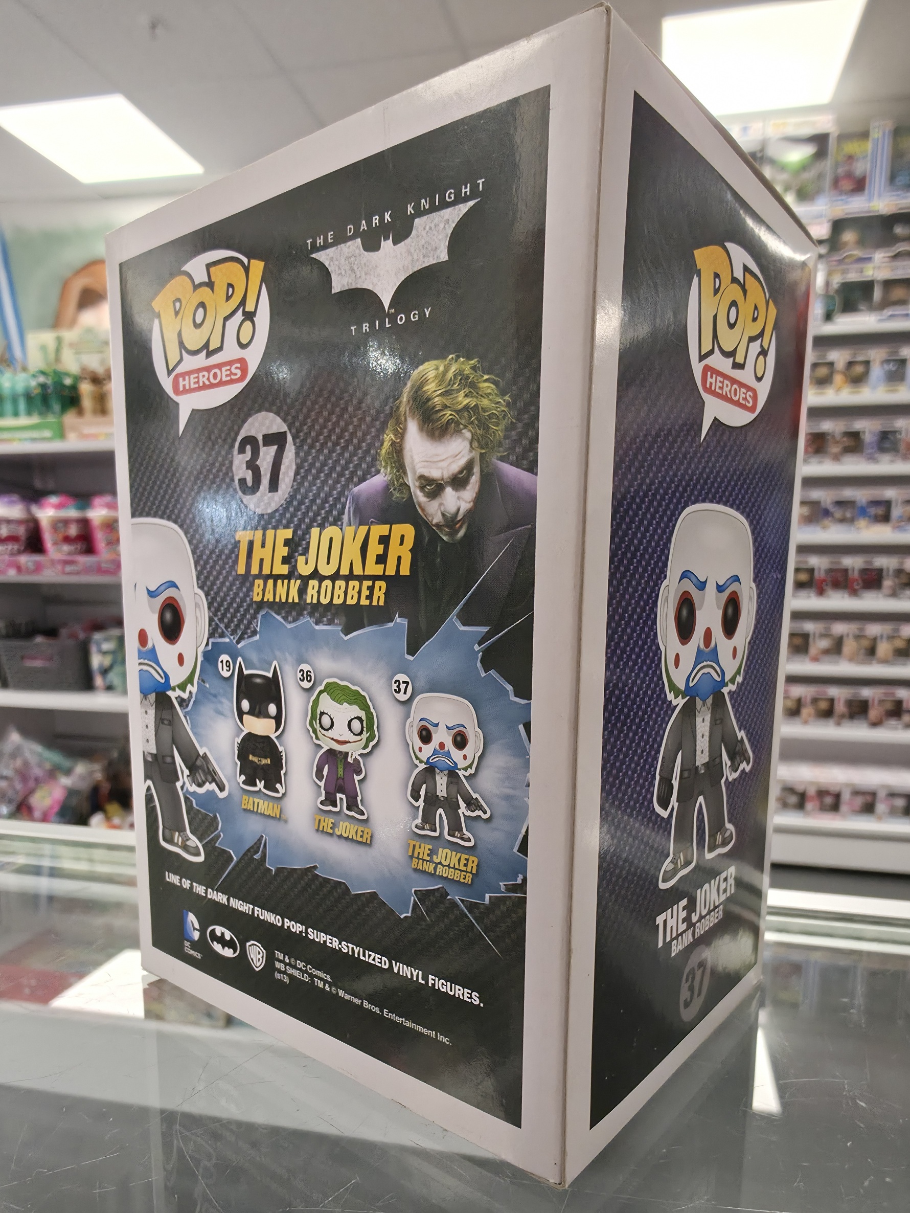 POP! The Dark Knight: The Joker Bank Robber 37 | Be More Geek