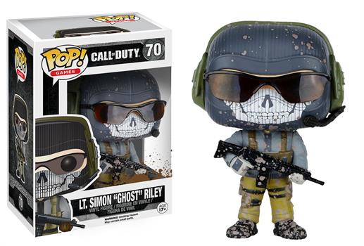 POP! Call Of Duty: Lt. Simon "Ghost" Riley Muddy