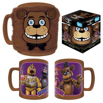Five Nights at Freddys Freddy & Friends Fuzzy Mug