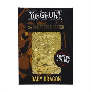 Yu-Gi-Oh Baby Dragon 24K Limited Ed Gold Card