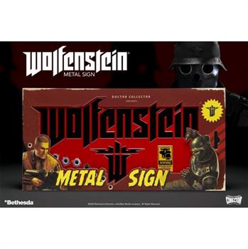 Wolfenstein `The New Colossus` Metal Sign