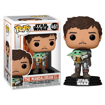 POP Star Wars: Mandalorian - Mando Holding Child