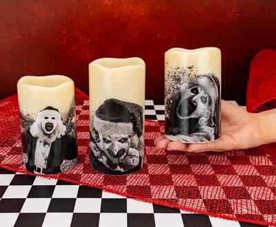 Terrifier 3 Pack LED Candle Set