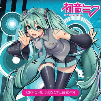Hatsune Miku 2026 Square Calendar