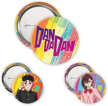 Dan Da Dan - - Badge Pack - Momo & Okarun