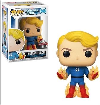 POP Marvel: Fantastic Four S1-�Human Torch