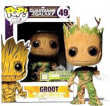 POP! Movies: GOTG Groot (Glow in dark Exc)