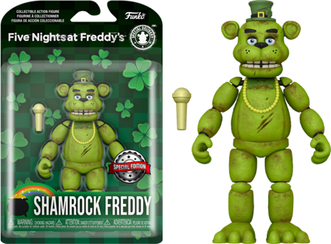 Action Figure: FNAF S7- Shamrock Freddy