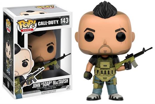 POP: Games Call of Duty: John 'Soap' MacTavish 143
