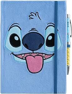 Disney Lilo & Stitch Tropical Plush Notebook + Pen