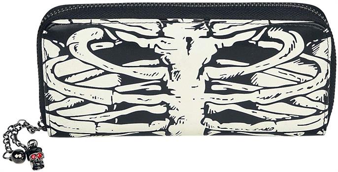 Banned Apparel:  GITD Skeleton Wallet