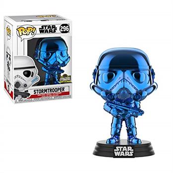 POP: Star Wars: Stormtrooper Chrome  Blue 2019 SWC