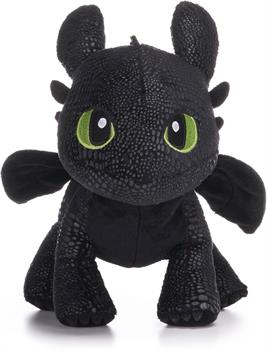 10" HTTYD Live Action Toothless Plush