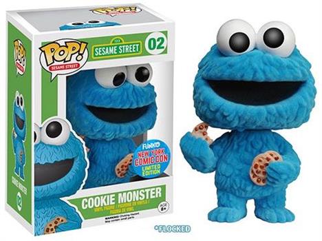 POP! Sesame Street: Cookie Monster (NYCC Flocked)