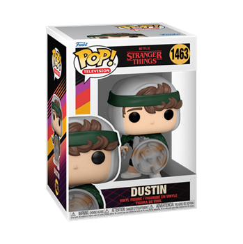 POP TV: Stranger Things S4 - Dustin w/shield