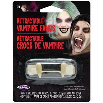 Retractable Vampire Teeth