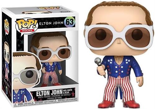 POP: Rocks: Elton John, Red, White, Blue 63