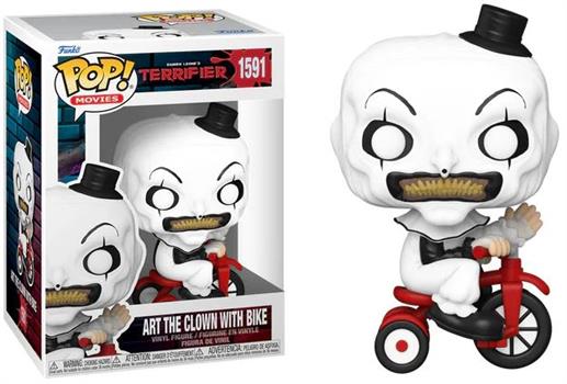 POP Movies: Terrifier- Art the Clown w/Bike 1591
