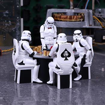 Stormtroopers 'Poker Face' Statue Set