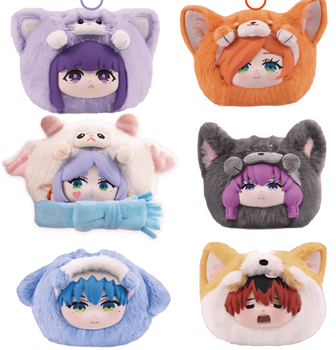 Frieren Animal Party Keychains