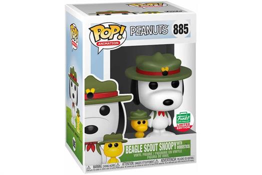 POP: Peanuts: Beagle Scout Snoop (with Woodstock)