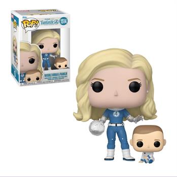 POP Marvel: Fantastic 4 Invisable Woman & Franklin