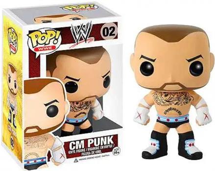 POP! WWE: CM Punk (Black / White)