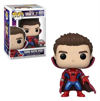 POP! What If? Zombie Hunter Spidey (Unmasked)
