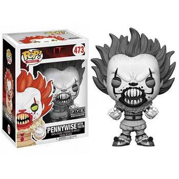 POP: IT: Pennywise With Teeth B/W