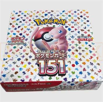 Pokemon TCG: 151 Japanese Booster CDU