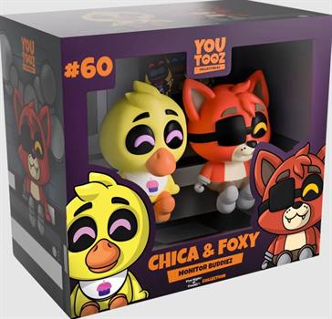 YouTooz - FNAF: Chica & Foxy Monitor Buddiez