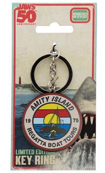 Jaws 50th Anniversary Regatta Boat Tour Keyring