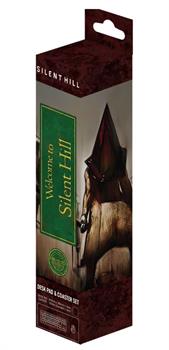 Silent Hill XL Desk Pad and Coaster Set