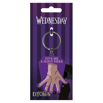 Wednesday (Give Me a Hand) PVC Keychain