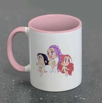 K-Pop Demon Hunters (Huntrix Chibi) Mug