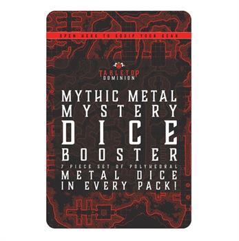 Mystery Dice Bag | Metal | 7 Piece Set