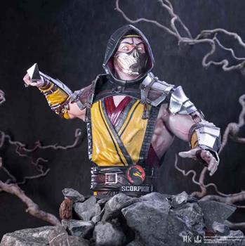 Mortal Kombat Scorpion Bust