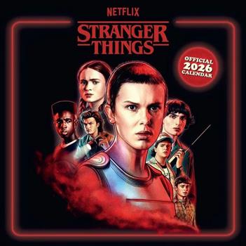 Stranger Things Official 2026 Square Wall Calendar