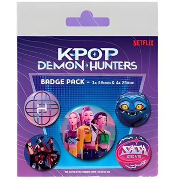 K-Pop Demon Hunters Badge Pack