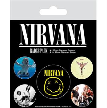 Nirvana (Iconic) Badge Pack