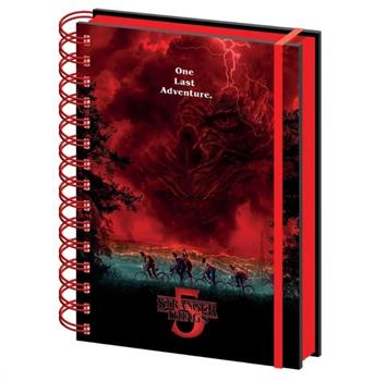 Stranger Things (Vecna Sky) A5 Wiro Notebook