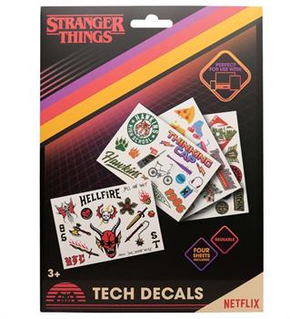 Stranger Things Tech Decals
