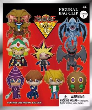 Yu-Gi-Oh 3D PVC Bag Clips Series 1