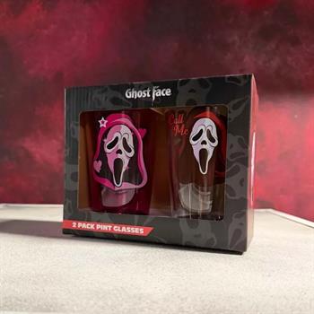 Ghostface 2 Pack Pint Glasses