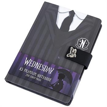 Wednesday (Uniform) A5 Premium Notebook (Clasp)
