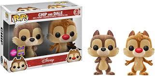 POP: Disney: Chip and Dale 2 Pack - Flocked