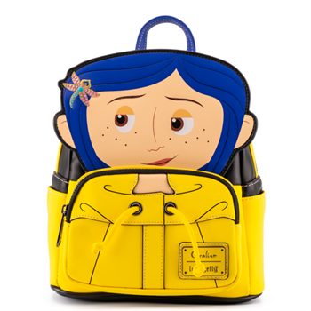 Loungefly: Coraline Rain Coat Cosplay Backpack